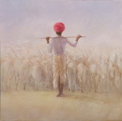 Shepherd and Flock by Lincoln Seligman